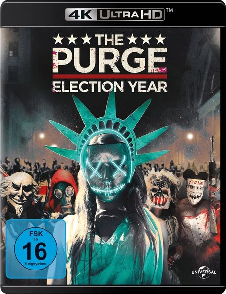 The Purge 3 - Election Year (4K Ultra HD) (+ Blu-ray 2D)