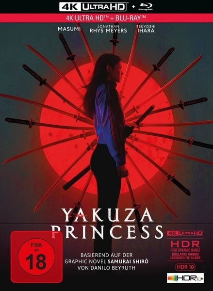 Yakuza Princess - 2-Disc Limited Collector's Edition im Mediabook (4K Ultra HD) (+ Blu-ray2D)