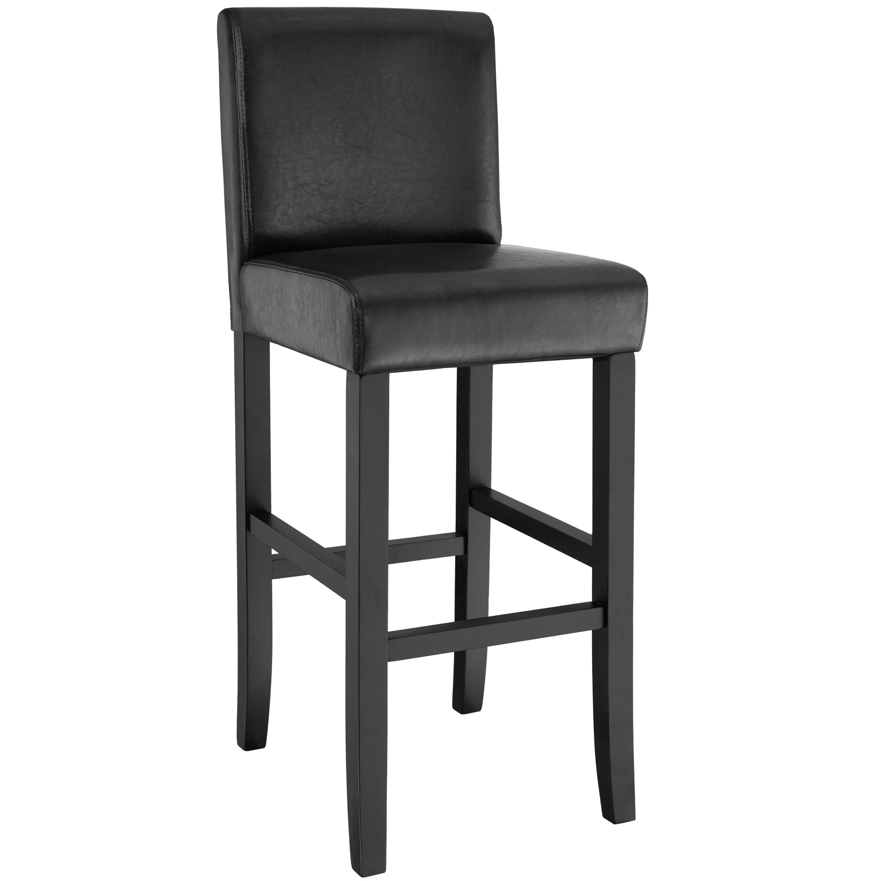 Barhocker aus Kunstleder - schwarz, pro Stück