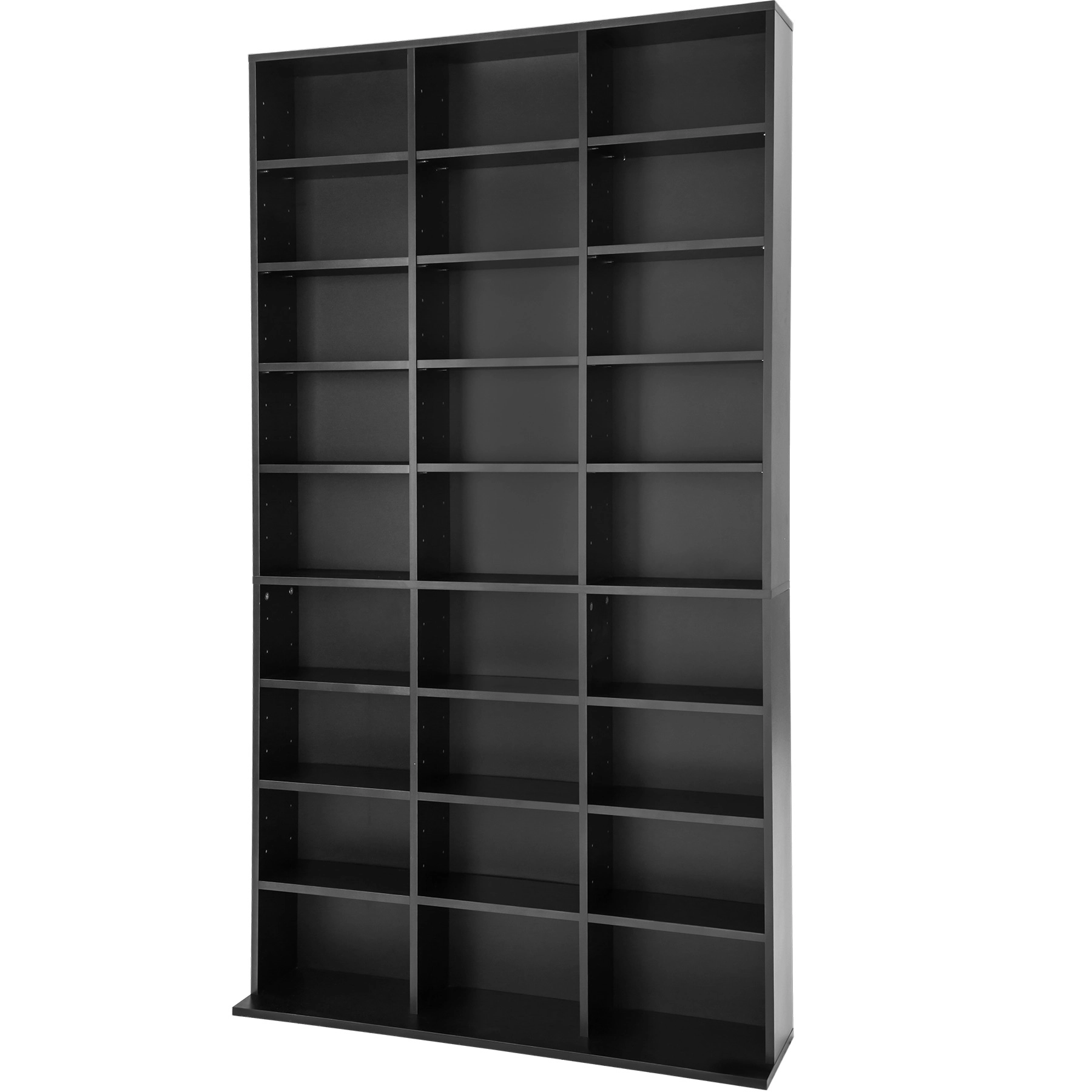 Regal Christel 180x102x23,5cm - schwarz