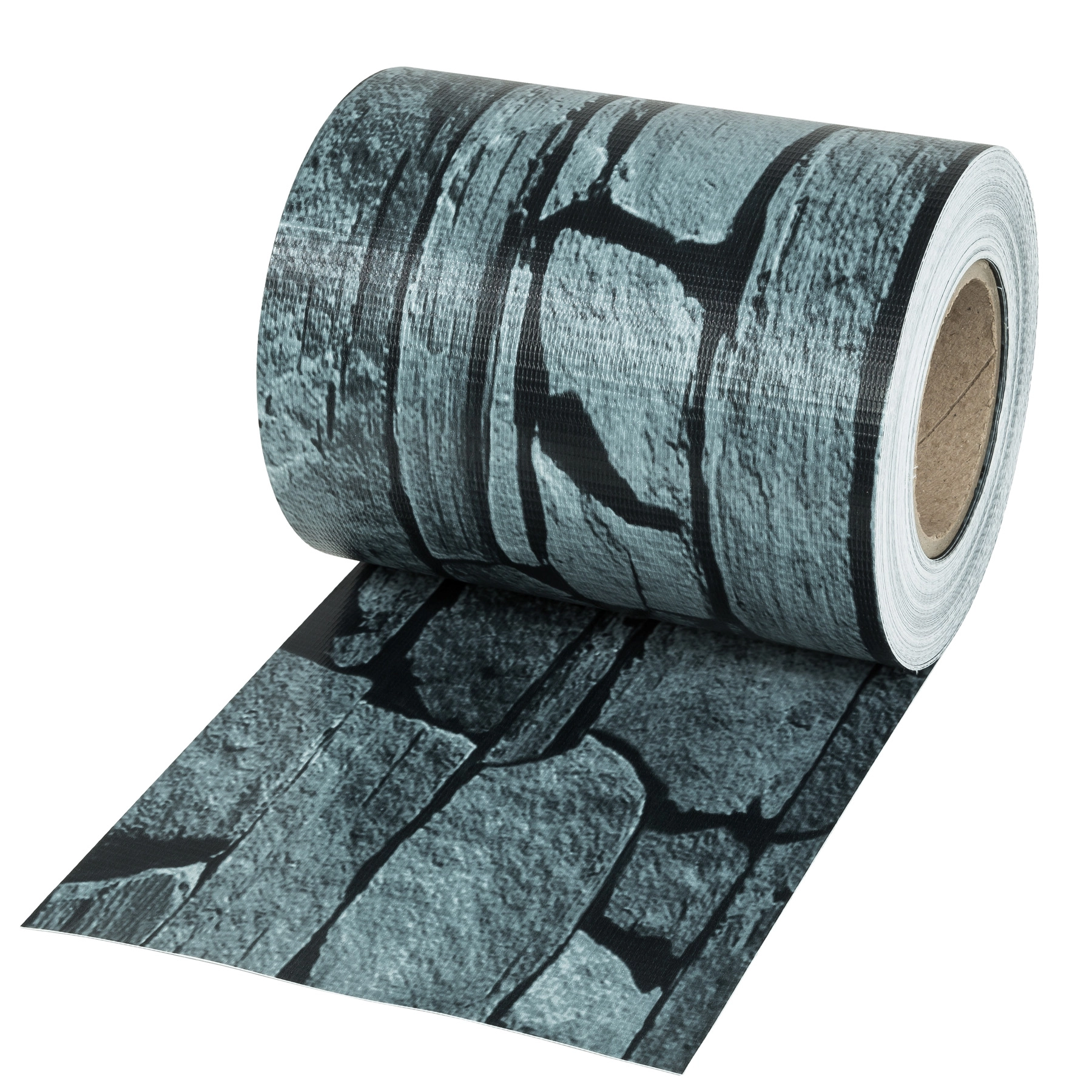 PVC Sichtschutzfolie mit Befestigungsclips - 70 m, schiefer