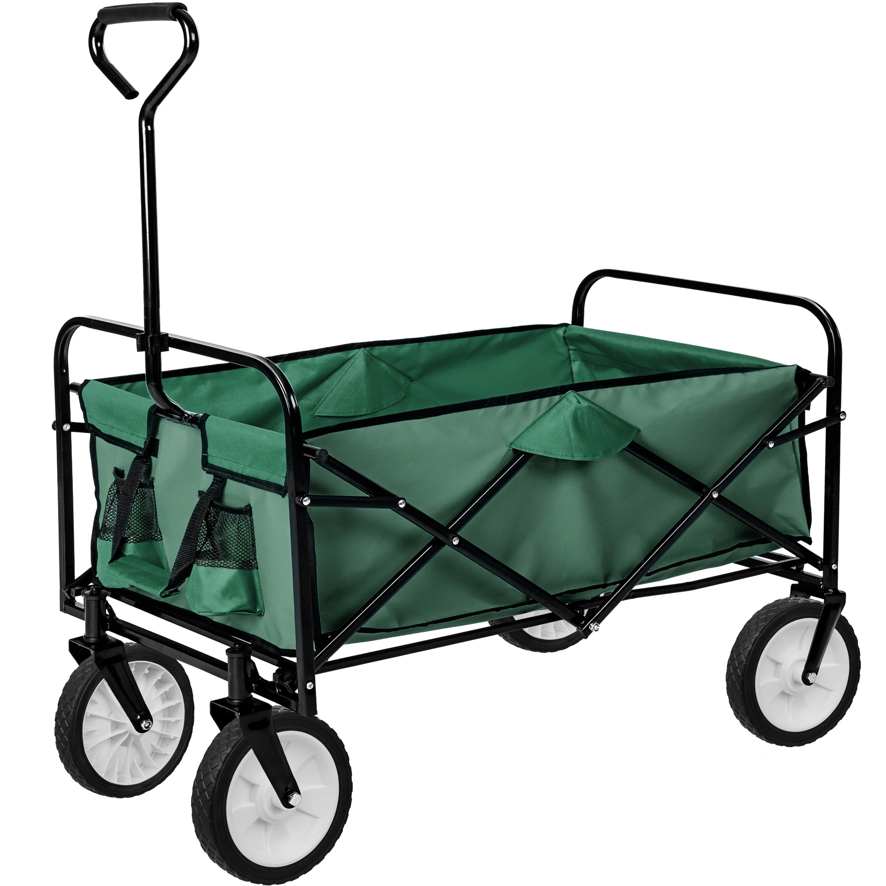 Faltbarer Bollerwagen Belastbarkeit 80kg - grün