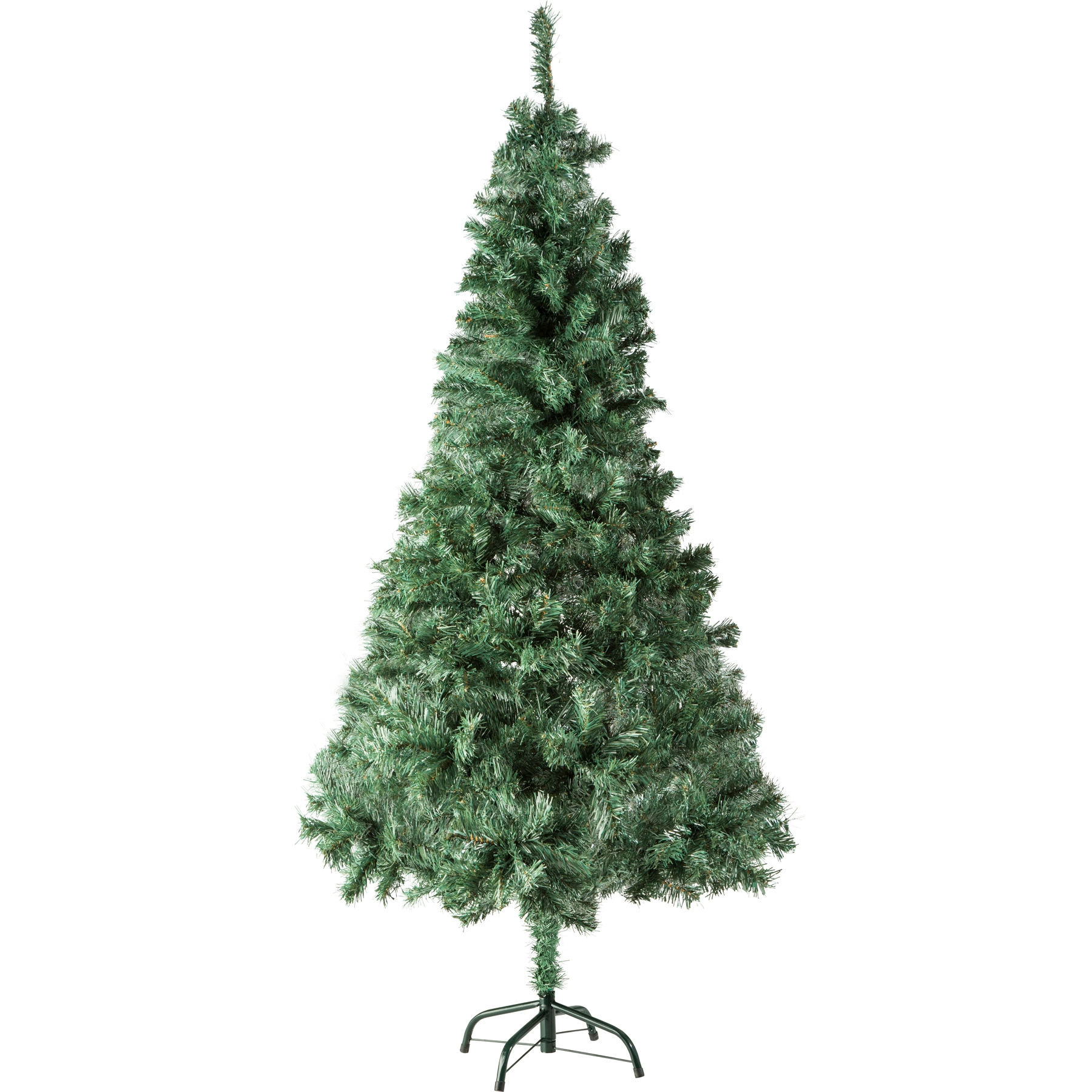 Weihnachtsbaum künstlich mit Metallständer grün - 180 cm