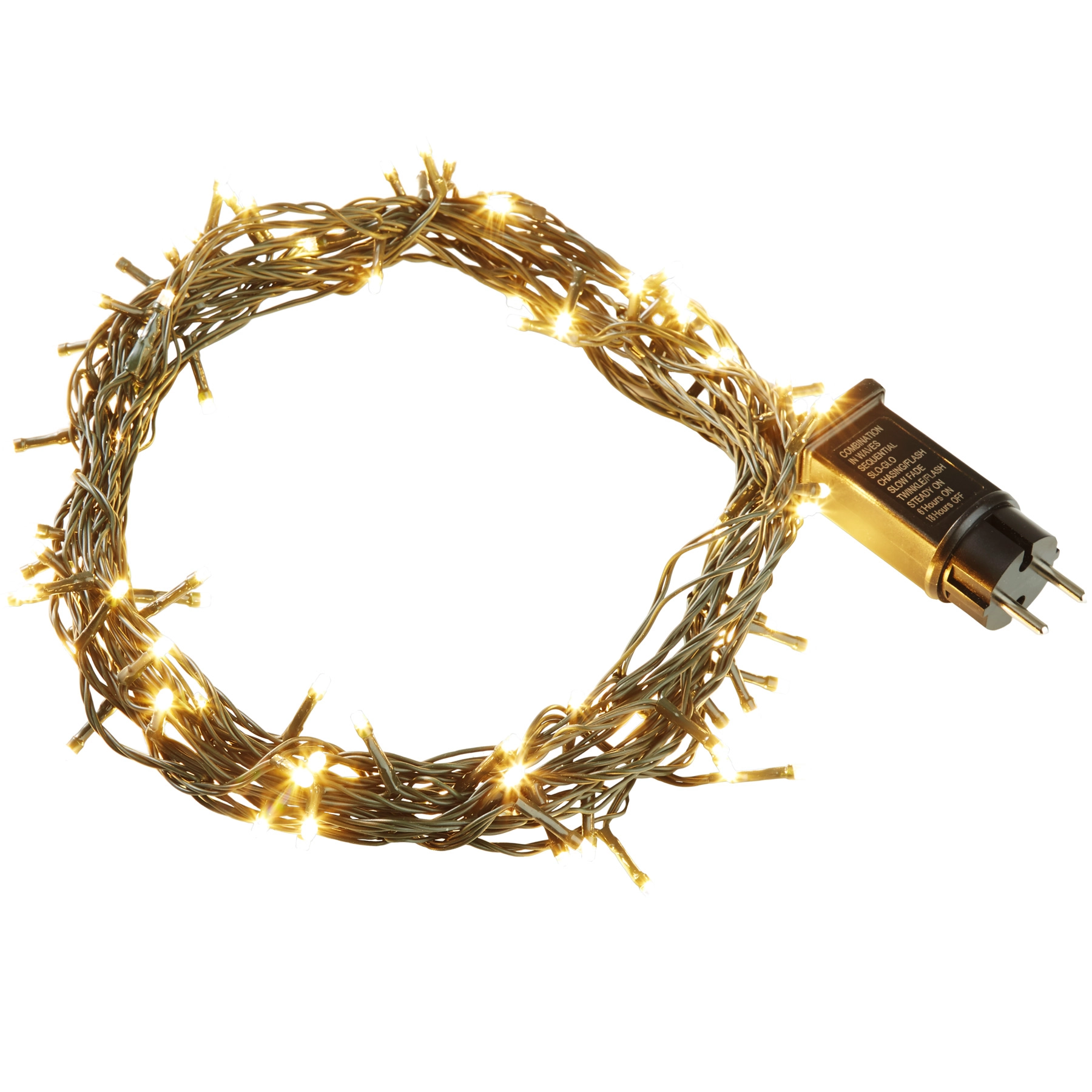Lichterkette Weihnachten mit 8 Funktionen - 100