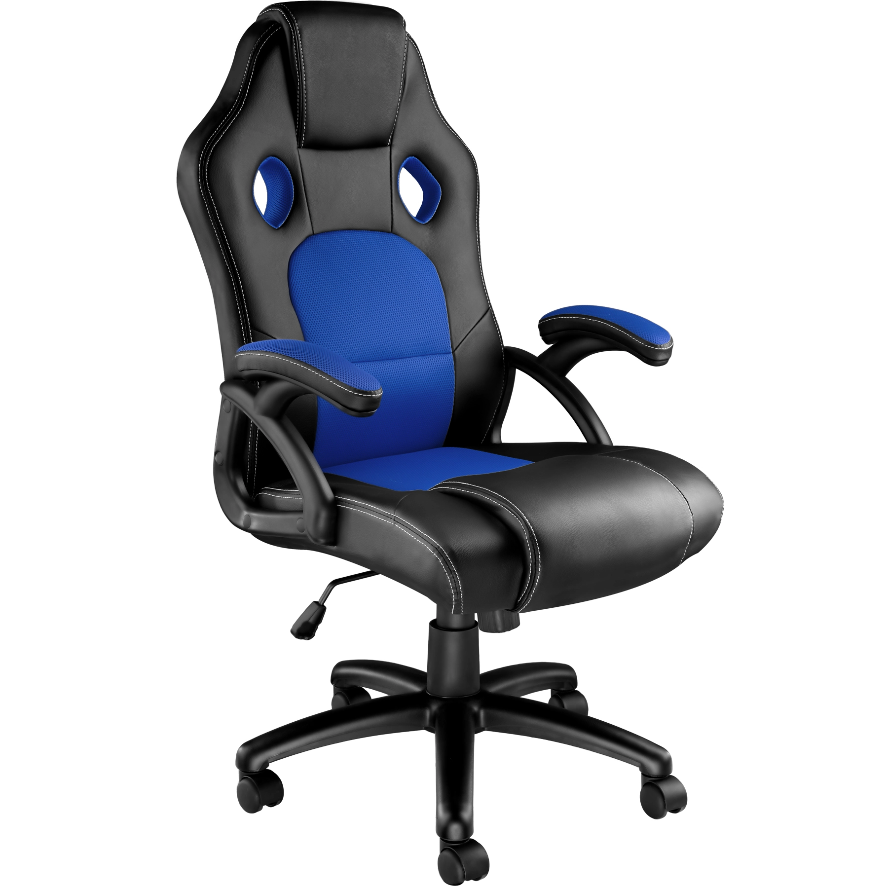 Bürostuhl Tyson - schwarz/blau