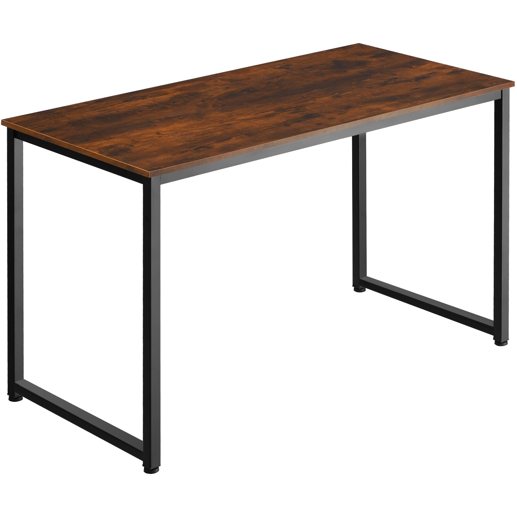Schreibtisch Flint - Industrial Holz dunkel, rustikal, 120 cm