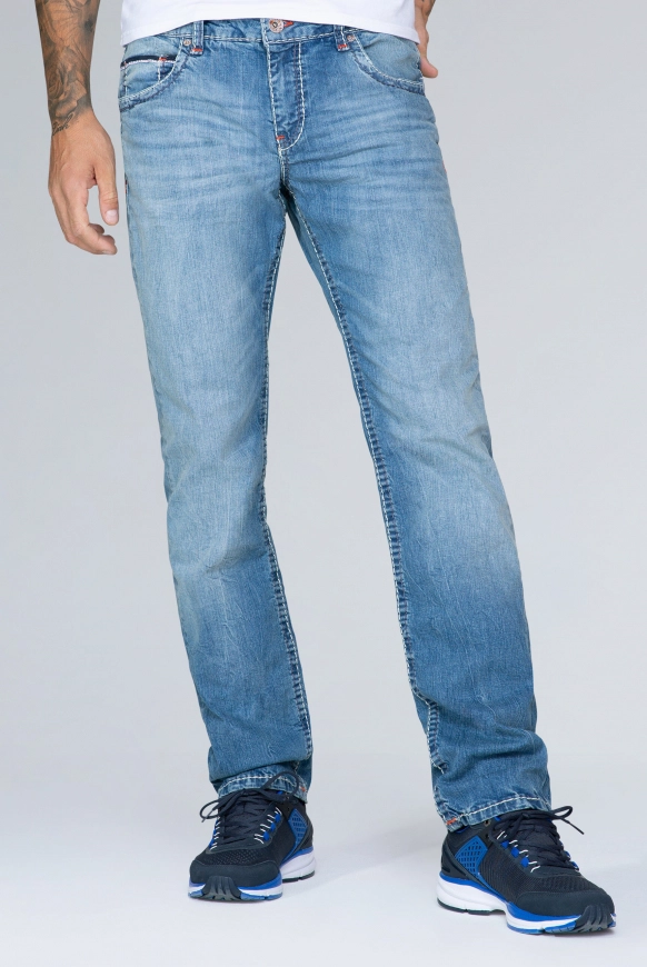 CAMP DAVID Jeans CO:NO Comfort Fit - light stone used | 31 | 32