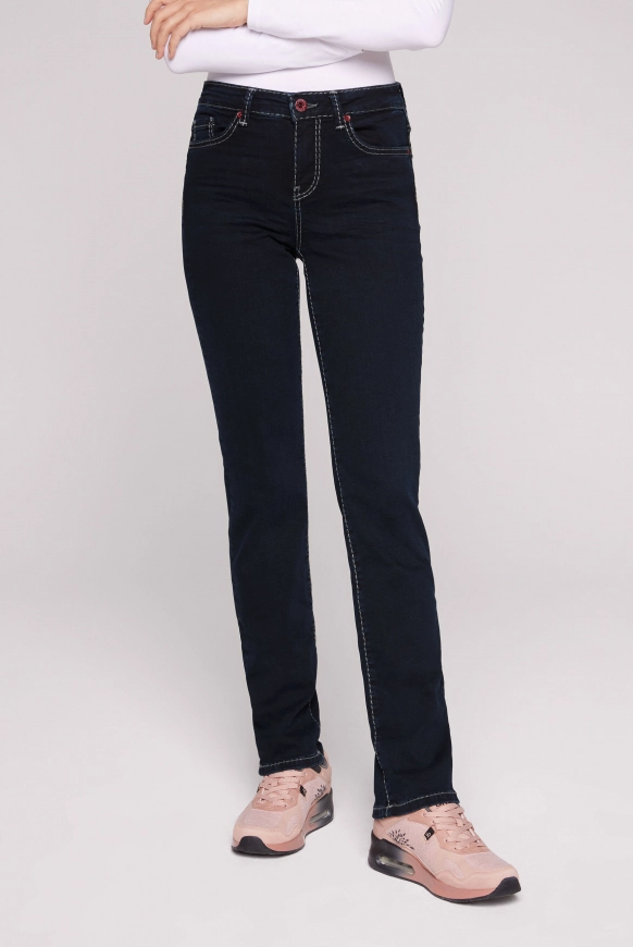 SOCCX Jeans RO:MY Regular Fit - blue black | 26 | 32