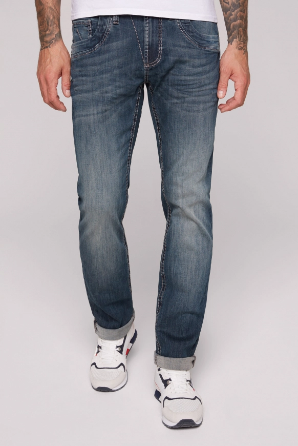 CAMP DAVID Jeans NI:CK Regular Fit - blue used | 38 | 30