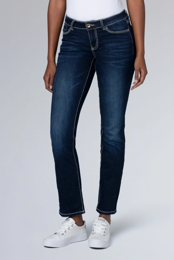 SOCCX Jeans RO:MY Regular Fit - dark blue | 26 | 30