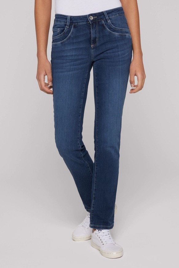 SOCCX Jeans RO:MY Regular Fit - dark blue | 34 | 30