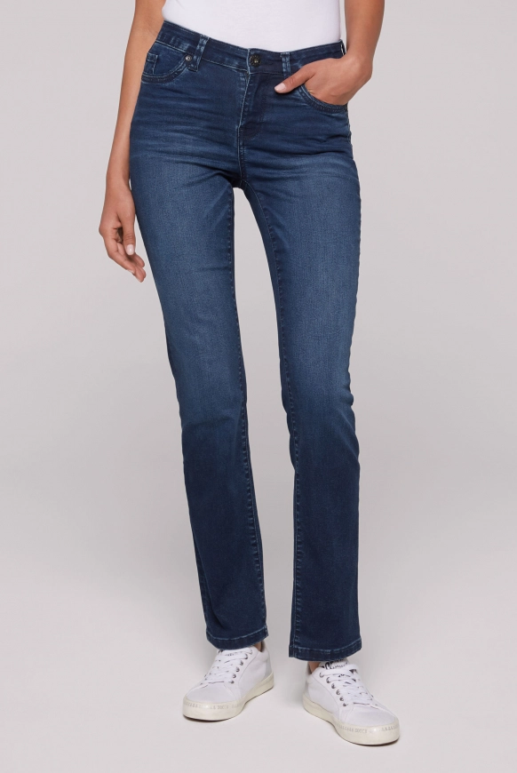 SOCCX Jeans RO:MY Regular Fit - dark blue | 31 | 30