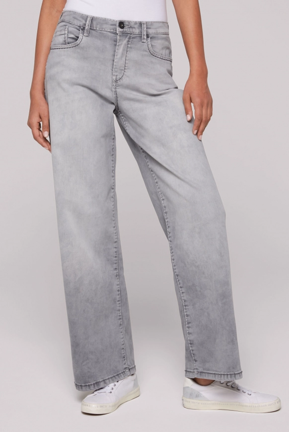 SOCCX Jeans NA:DI Regular Fit - grey wash | 33