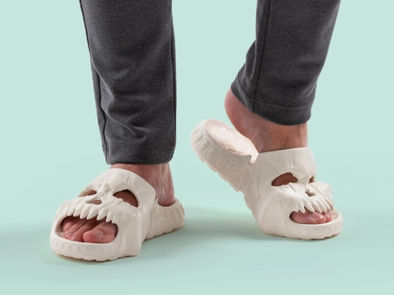 Skull Slippers