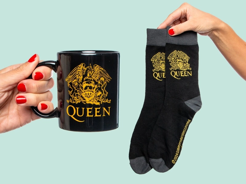 Queen Tasse & Socken Geschenkset