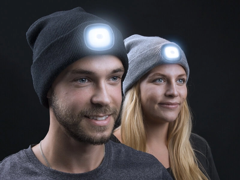 LED Beanie Mütze - Spralla