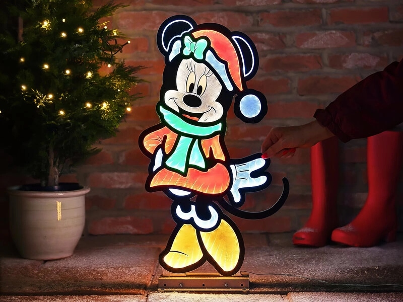 Außenbeleuchtung Minnie Maus