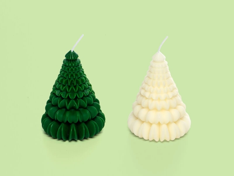 Kerze - Weihnachtsbaum 10 cm 1-Pack