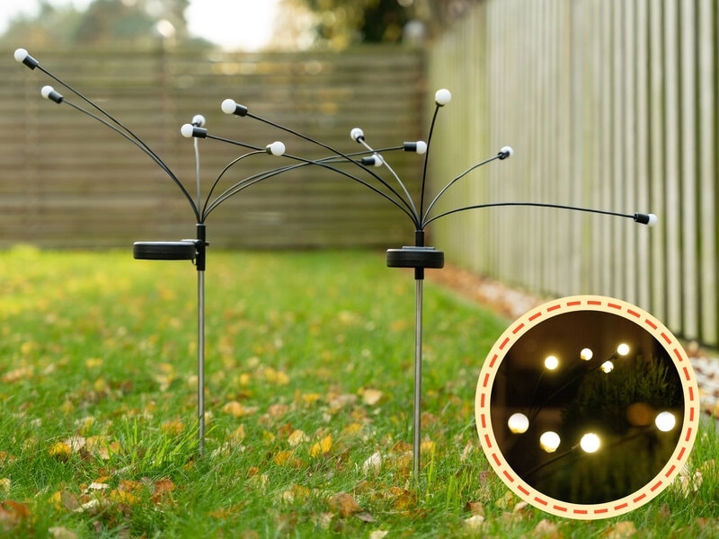 Firefly Solarleuchten 2er-Pack