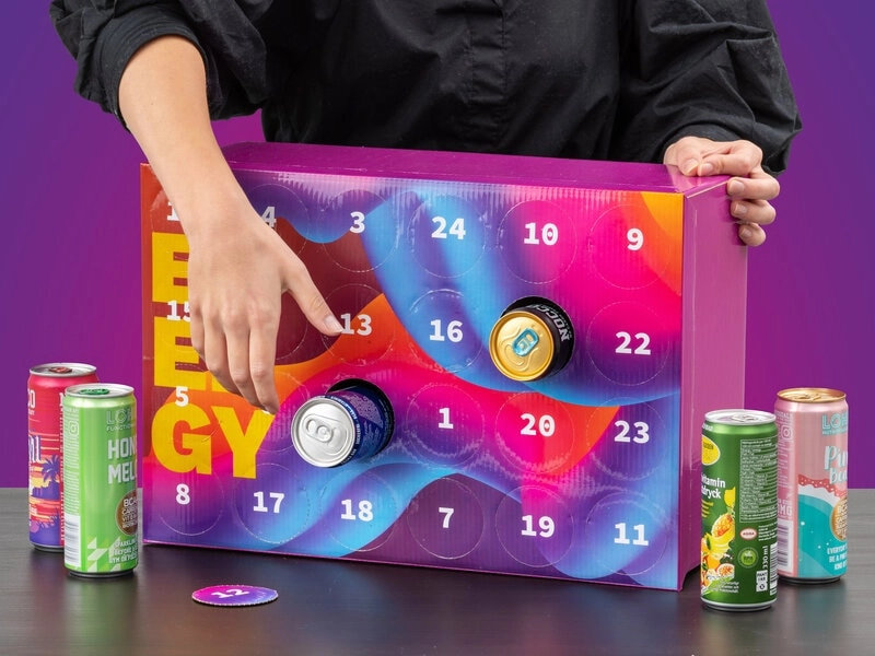 Energydrink Adventskalender zum Selbermachen