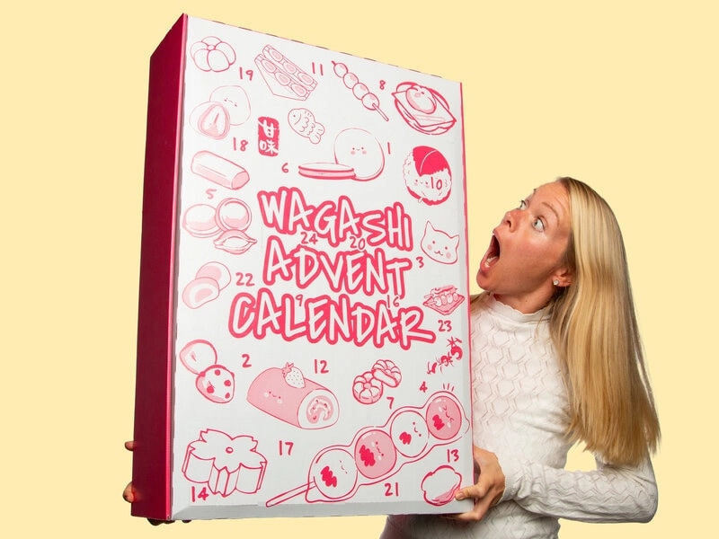 Adventskalender mit Asiatischen Snacks