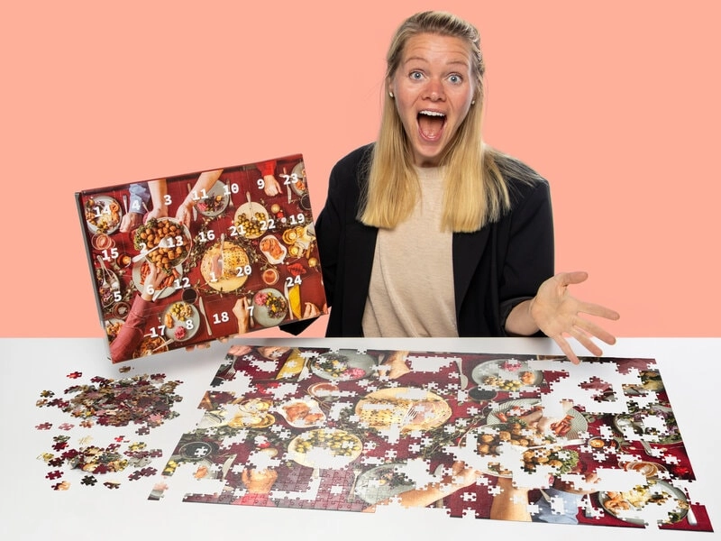 Puzzle Adventskalender (1000 Teile)