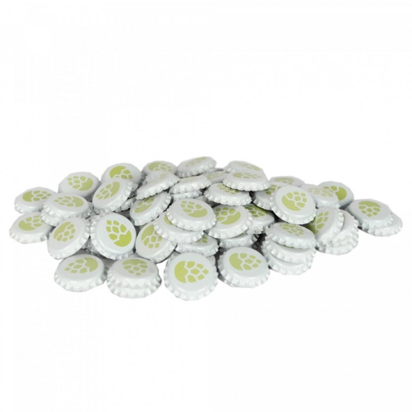 Kronkorken 26 mm - sauerstoffabsorbierend - Hopfendolde - 100 St.