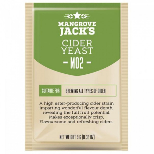 Trocken Hefe Cider M02 - 9 g - Mangrove Jack's Craft Series