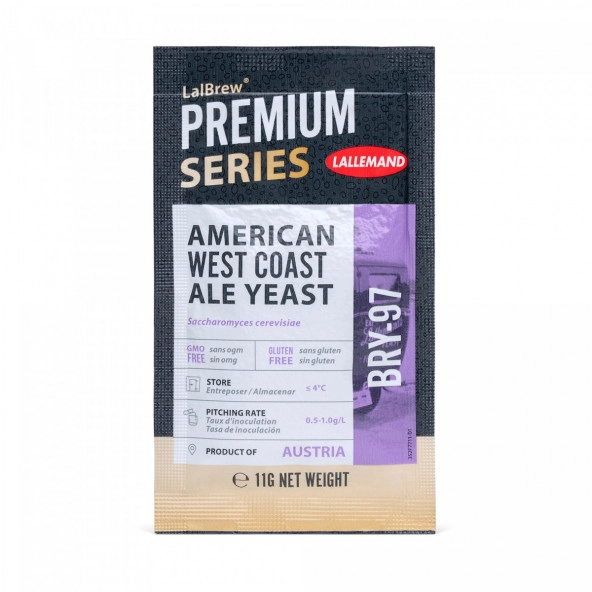 LALLEMAND LalBrew® Premium trocken Bierhefe BRY-97 - 11 g