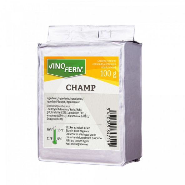 Trockenhefe Wein Vinoferm Champ 100 g