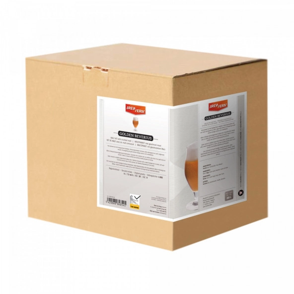 Brewferm Malzpaket geschrotet - Golden Beverius - für 20 l