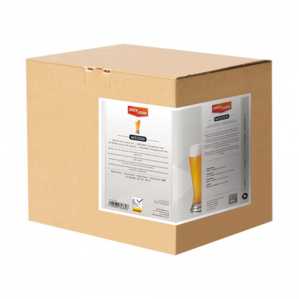 Brewferm Malzpaket geschrotet - Weizen - für 20 l