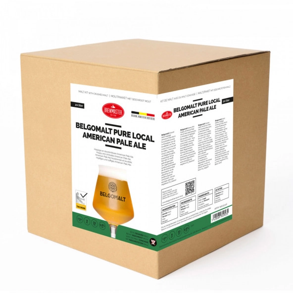 Brewmaster Edition Malzpaket geschrotet - Belgomalt Pure Local American Pale Ale - 20 l