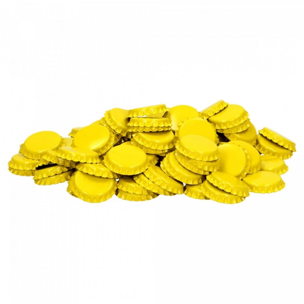 Kronkorken 26 gelb 100 St.