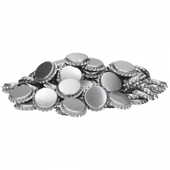 Kronkorken 29 mm silber - 7.500 St.