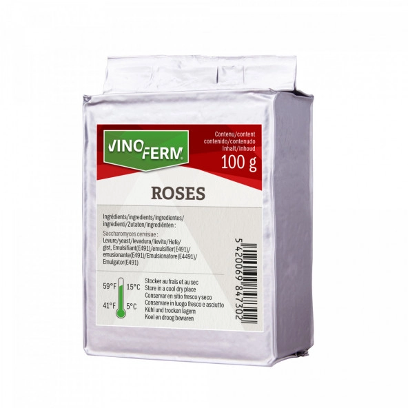 Trockenhefe Wein Vinoferm Roses 100 g