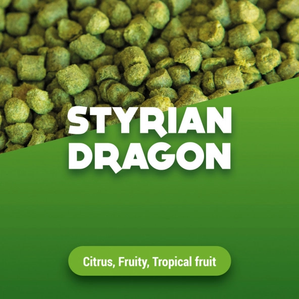 Hopfenpellets Styrian Dragon 2024 5 kg