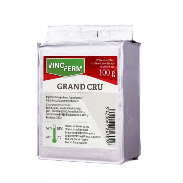 Trockenhefe Wein Vinoferm Grand Cru 100 g