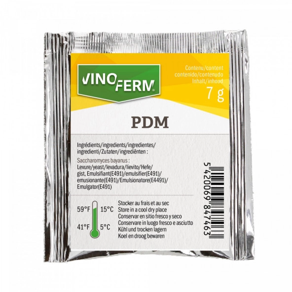 Trockenhefe Wein Vinoferm PDM 7 g