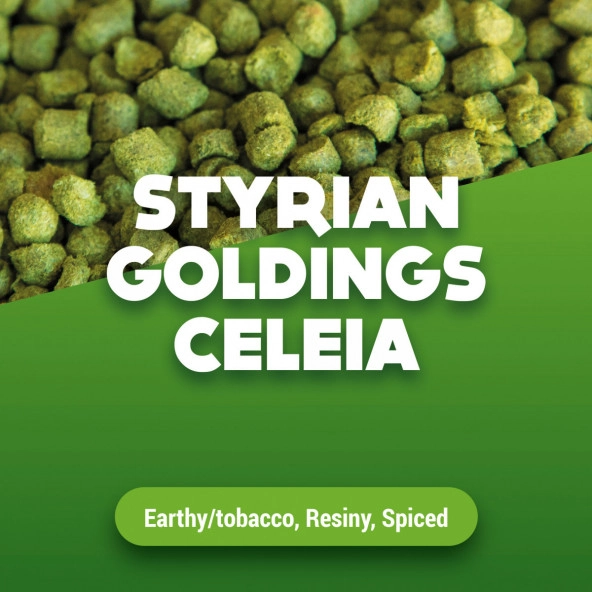 Hopfenpellets Styrian Goldings Celeia 2024 5 kg