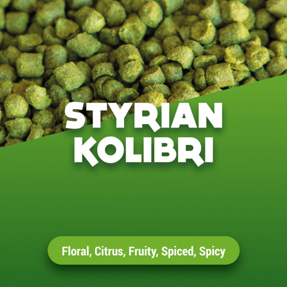 Hopfenpellets Styrian Kolibri 2023 5 kg