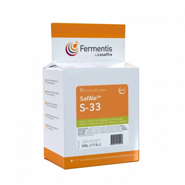 Fermentis trocken Bierhefe SafAle™ S-33 500 g
