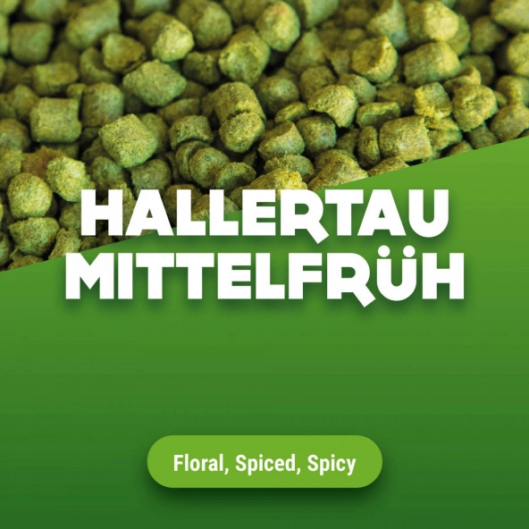 Hopfenpellets Hallertau Mittelfrüh 100 g