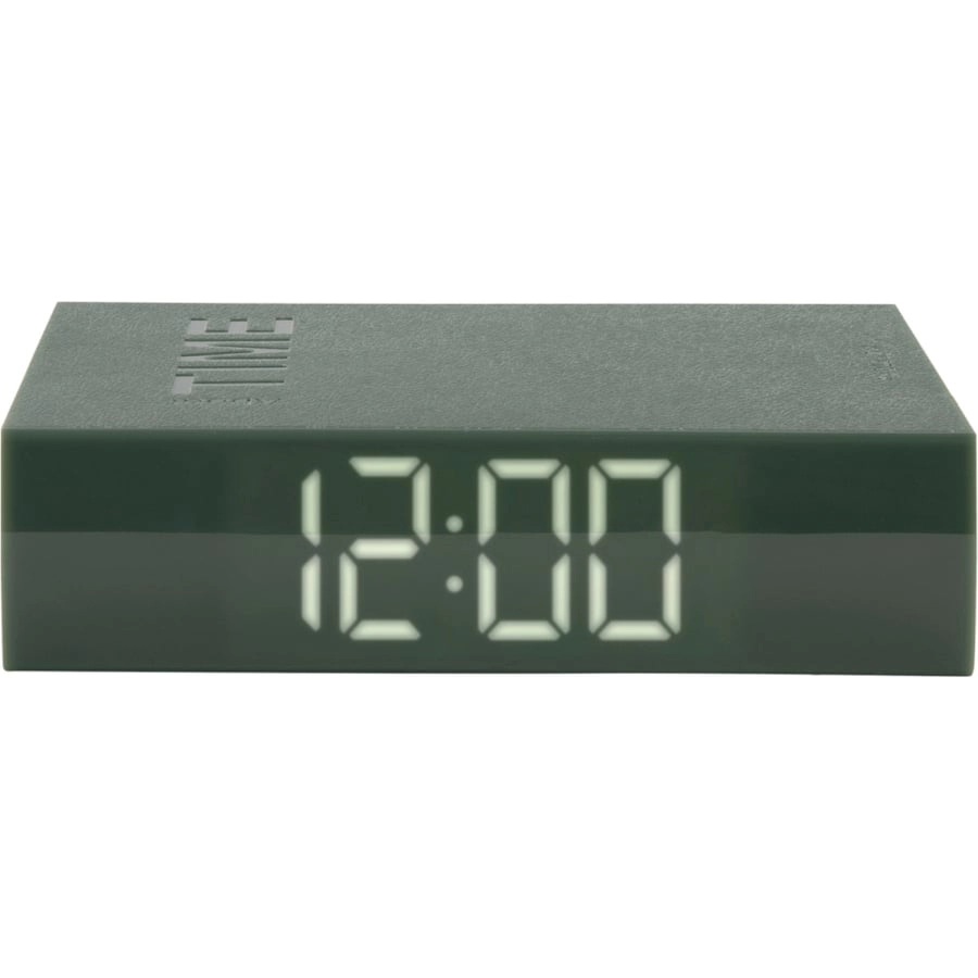 Karlsson Book LED Tischwecker - jungle green - 20 x 5 x 14 cm
