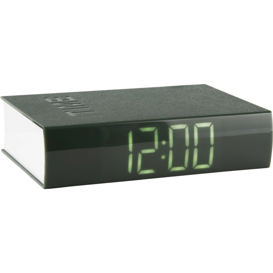 Karlsson Book LED Tischwecker - jungle green - 20 x 5 x 14 cm