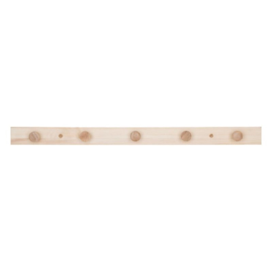 House Nordic Abano Garderobenleiste - natural - 70 x 1,5 x 5 cm