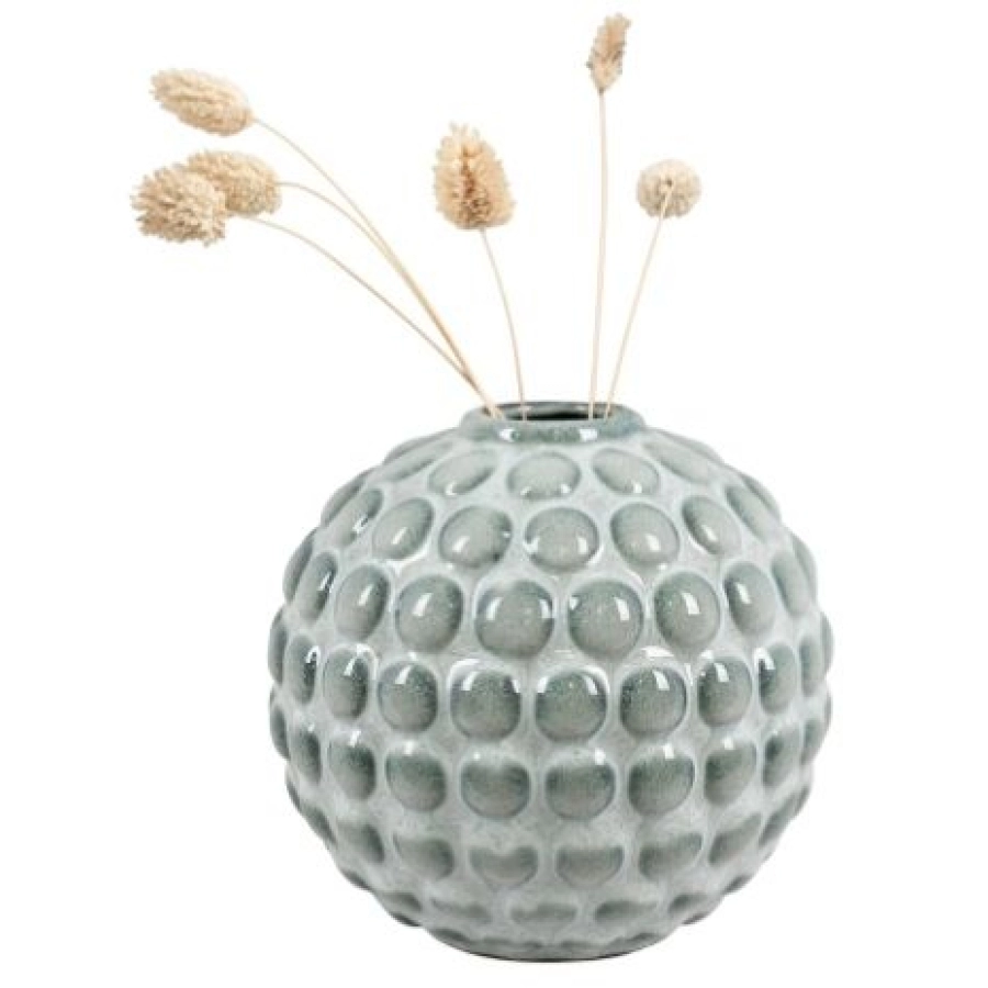 House Nordic Bubbles Vase - blue - 15 x 15 x 14,5 cm