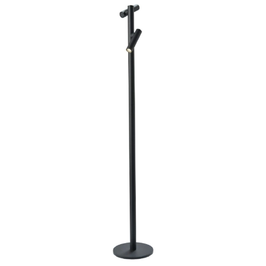 Sompex TUBO 2 Stehleuchte - schwarz - Ø 3 cm - 120x11,2x3 cm