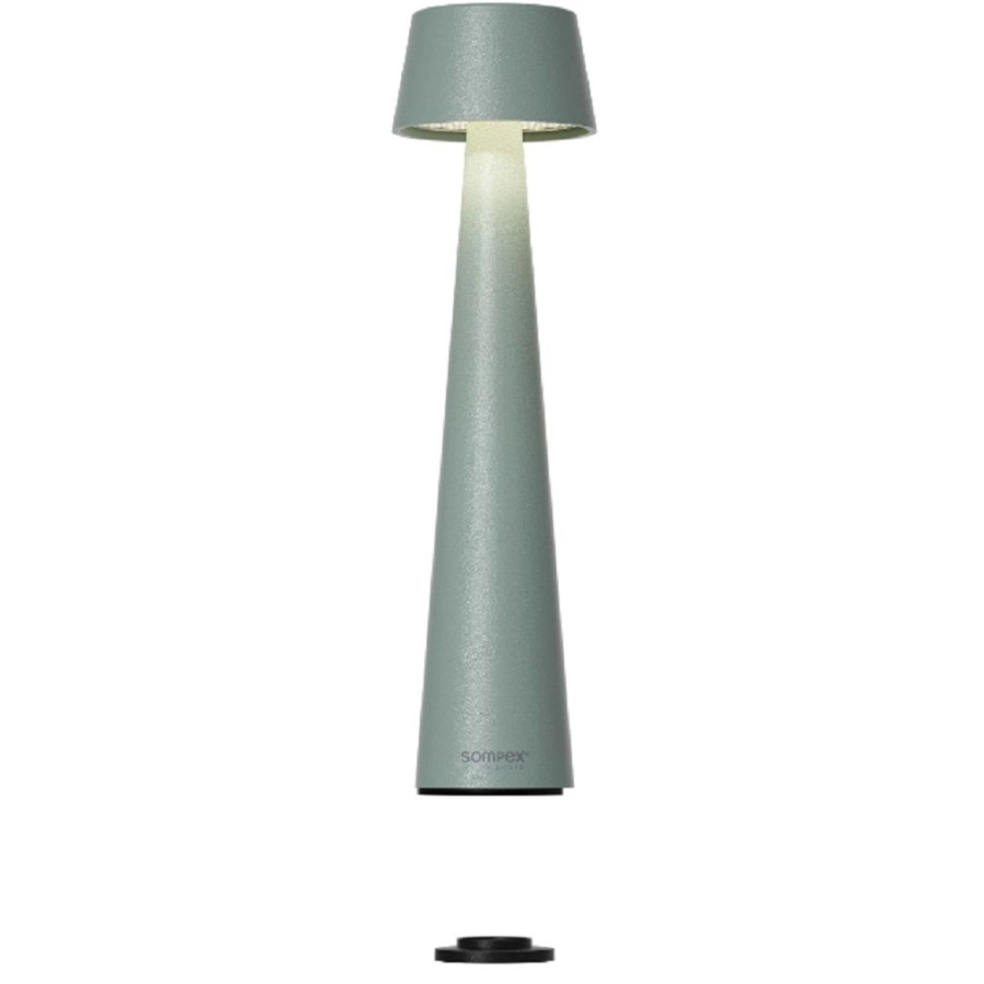 Sompex MONO Outdoor-Tischleuchte - olivgrün - Ø 6 cm - Höhe: 23 cm