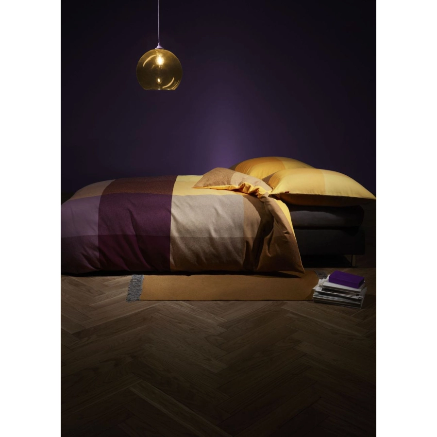 fleuresse Lech Bettwäsche-Set aus Flanell - multicolor - 155x200 / 80x80 cm